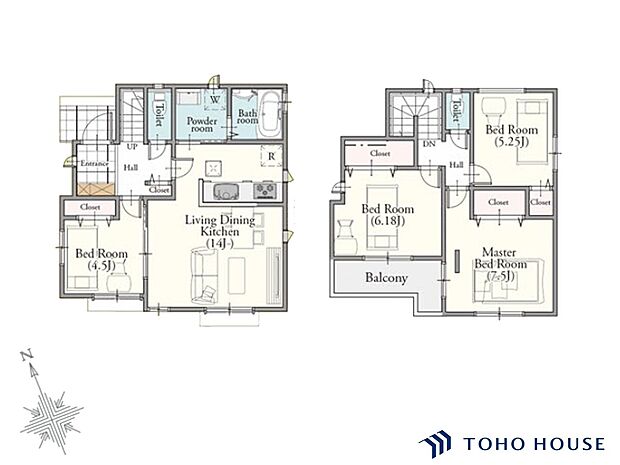 参考プラン間取り