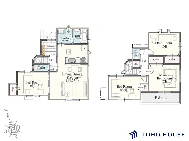 参考プラン間取り