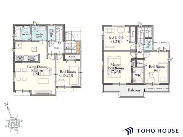 参考プラン間取り
