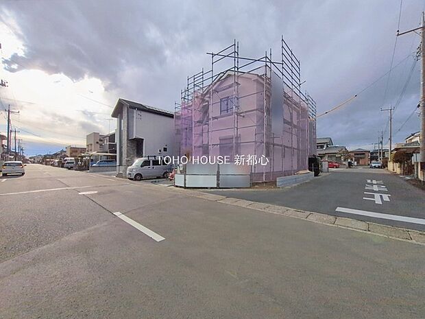 前面道路含む現地