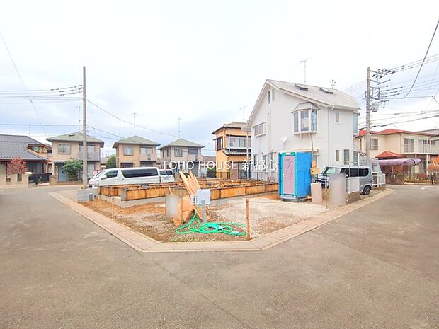 前面道路含む現地