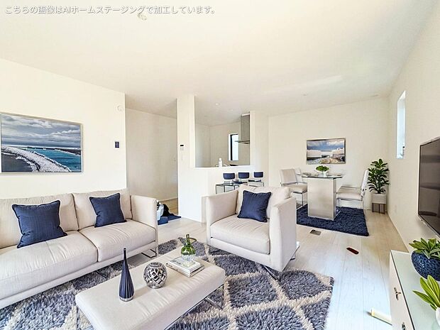 お気に入りのインテリアに囲まれた空間を創り上げてください。 ※現況の物件写真にCG画像処理済み