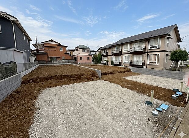 商業施設、公共施設まで徒歩圏内、二路線利用な王なエリアです。(令和7年10月 撮影)