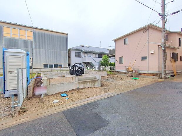 前面道路含む現地