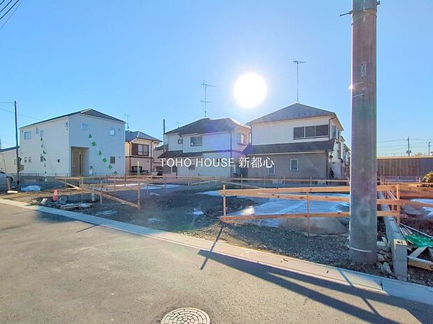 前面道路含む現地