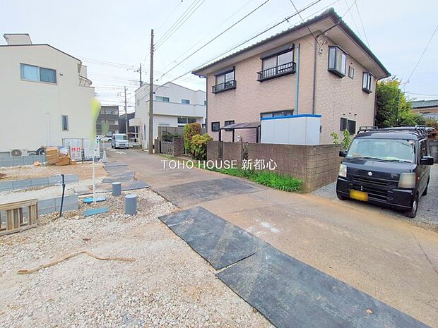 前面道路含む現地