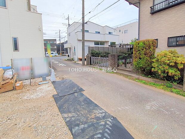 前面道路含む現地