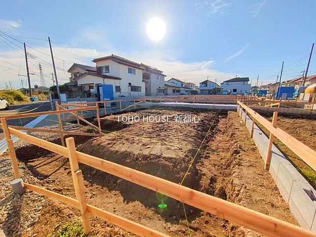 前面道路含む現地