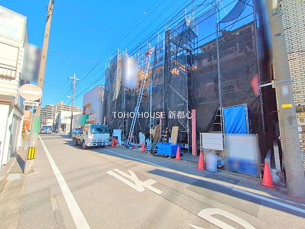 前面道路含む現地