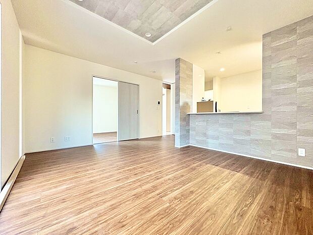 素敵なリビングでご家族の一家団欒を心ゆくまでお楽しみください。