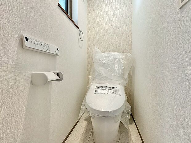 水周りはシンプルにホワイトで統一いたしました。