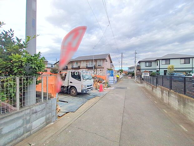 前面道路含む現地