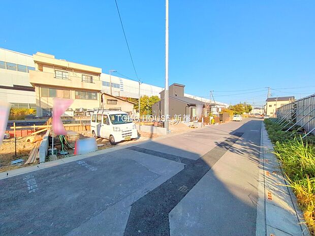 前面道路含む現地