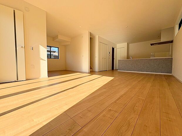 17.9帖のLDK横には多用途に利用できるコンセプトルームを併設しています。