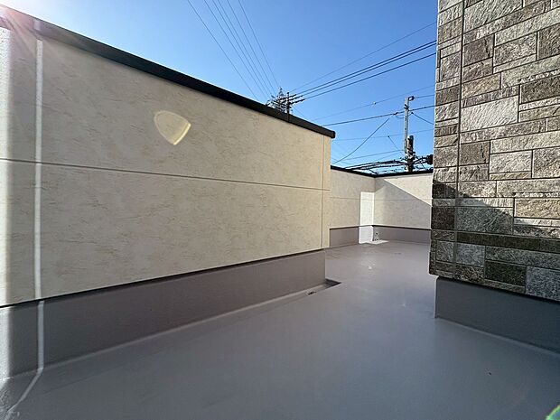 広めのバルコニーを確保いたしました。