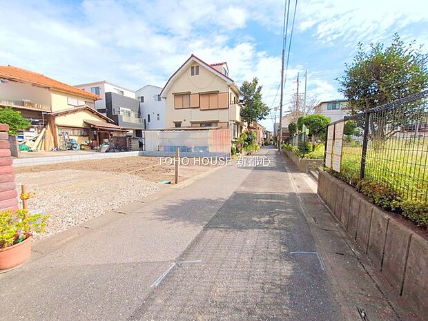 前面道路含む現地