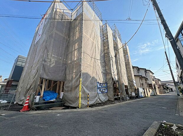 バルコニーに面した広々としたLDKを2階に配置しました。(令和8年2月 撮影)