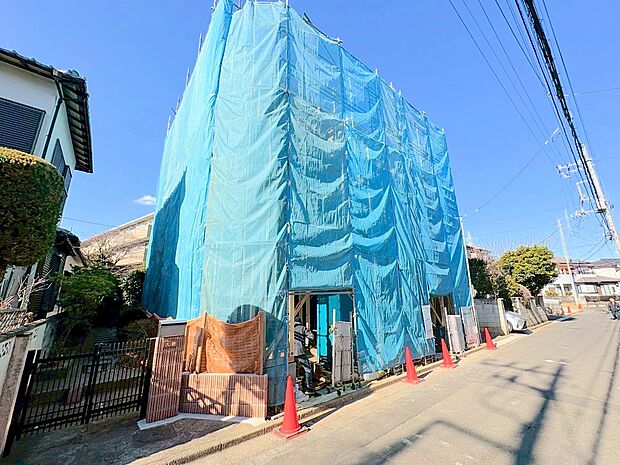 プライバシーを確保しやすく開放的に暮らせる2階リビングプラン。(令和8年2月 撮影)