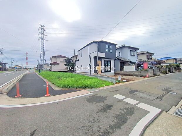 前面道路含む現地