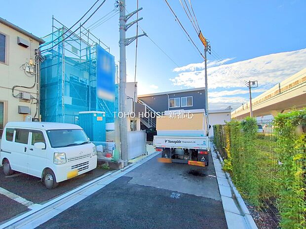 前面道路含む現地