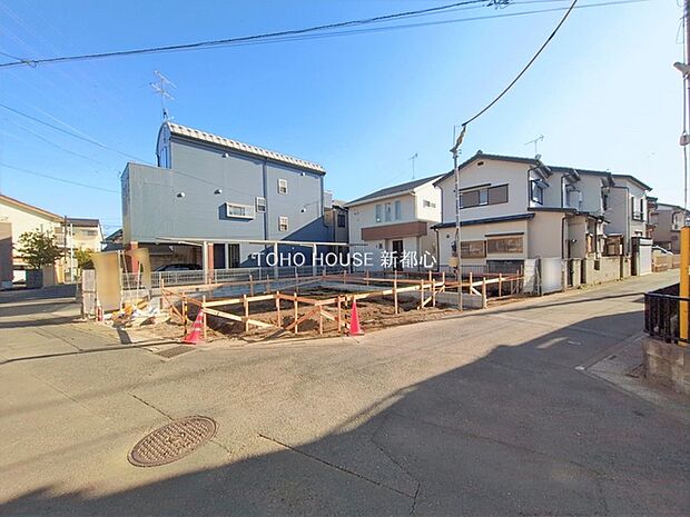 前面道路含む現地