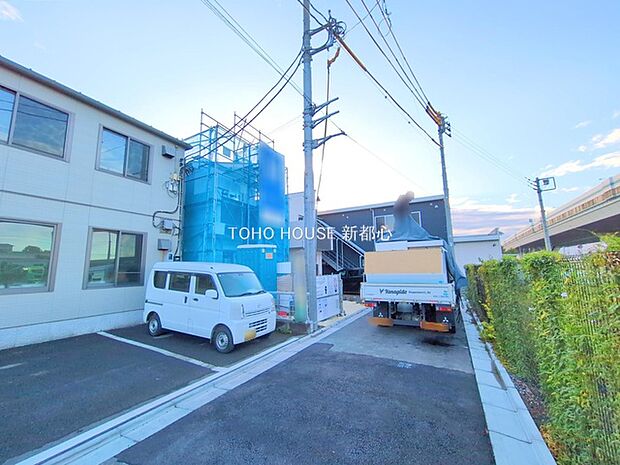 前面道路含む現地