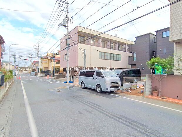 前面道路含む現地