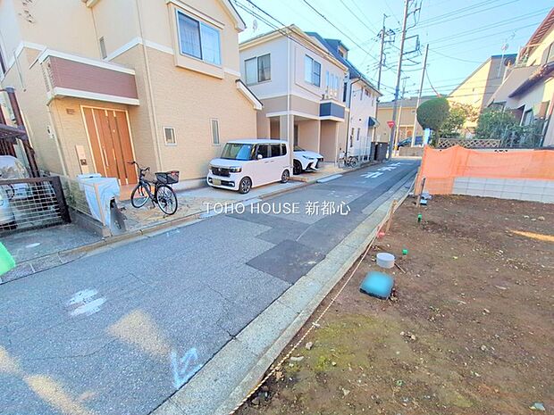 前面道路含む現地