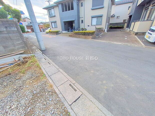 前面道路含む現地