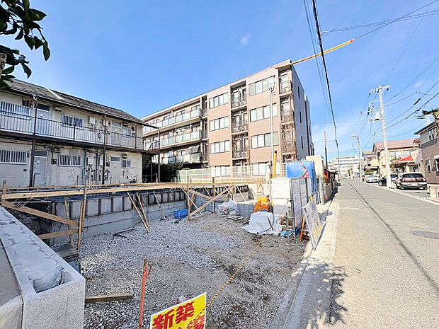 全居室二面採光で、バルコニーを二面配置しました。(令和8年1月 撮影)