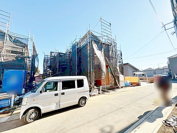 太陽光パネル標準設置の邸宅。フレキシブルな間取りを採用しました。(令和8年1月 撮影)