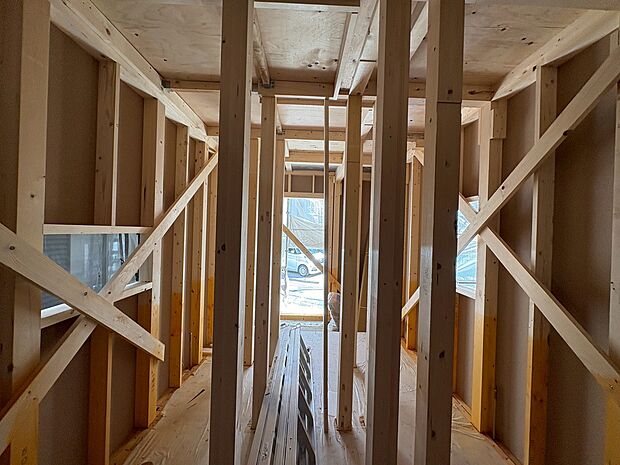 15.25帖のLDKを二階に設けました。(令和8年3月 撮影)