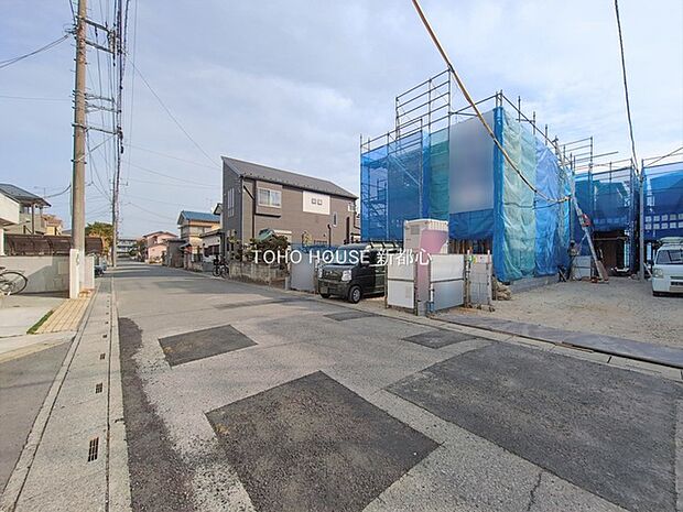 前面道路含む現地