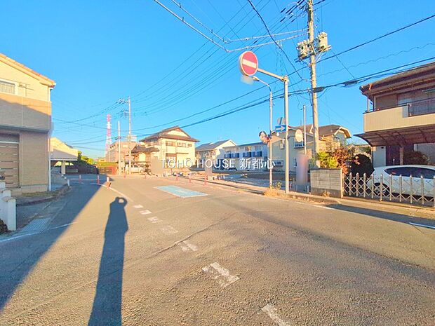前面道路含む現地
