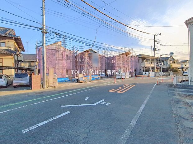 前面道路含む現地