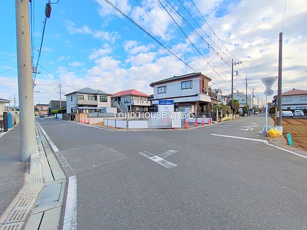 前面道路含む現地