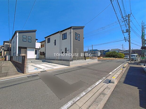 前面道路含む現地