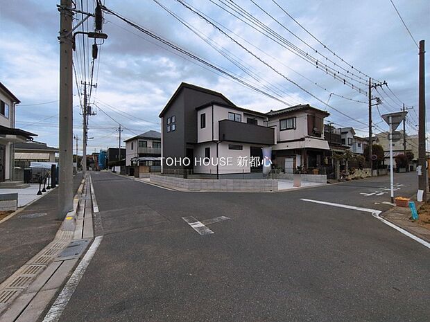 前面道路含む現地