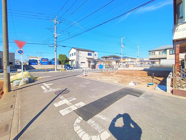 前面道路含む現地
