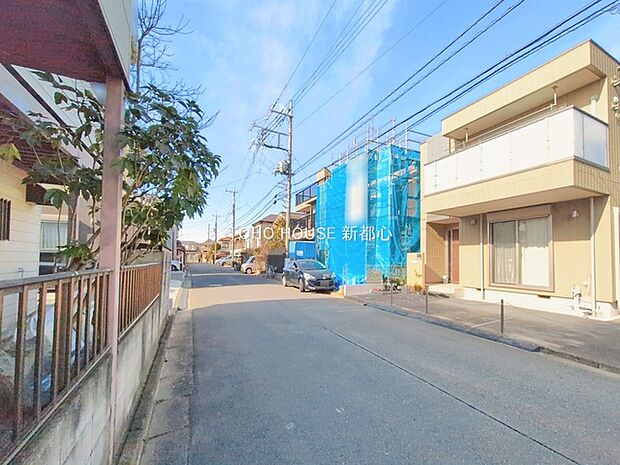 前面道路含む現地