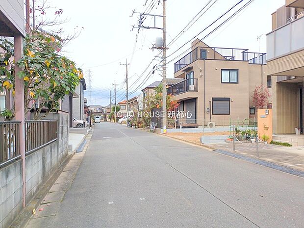 前面道路含む現地