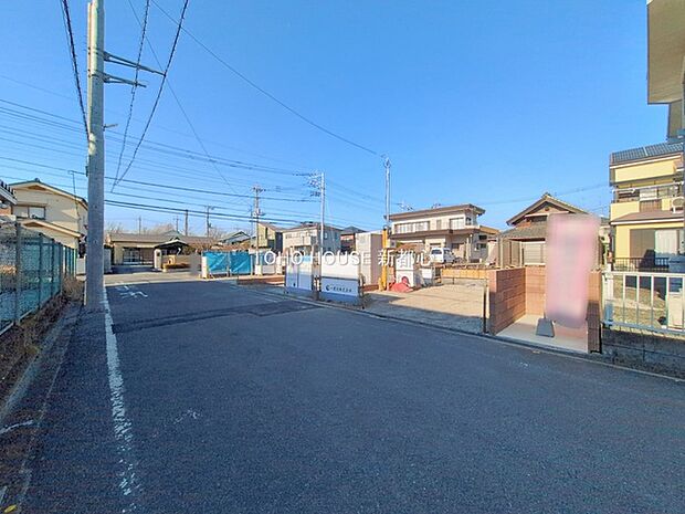 前面道路含む現地