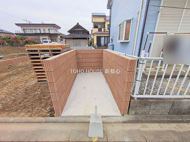 前面道路含む現地
