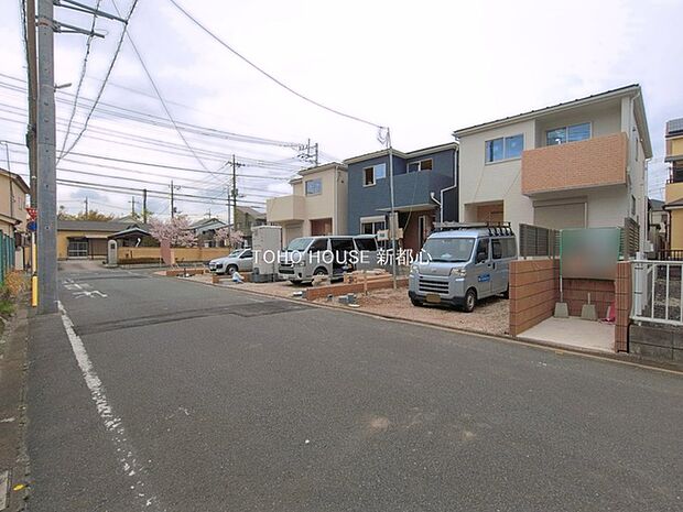 前面道路含む現地