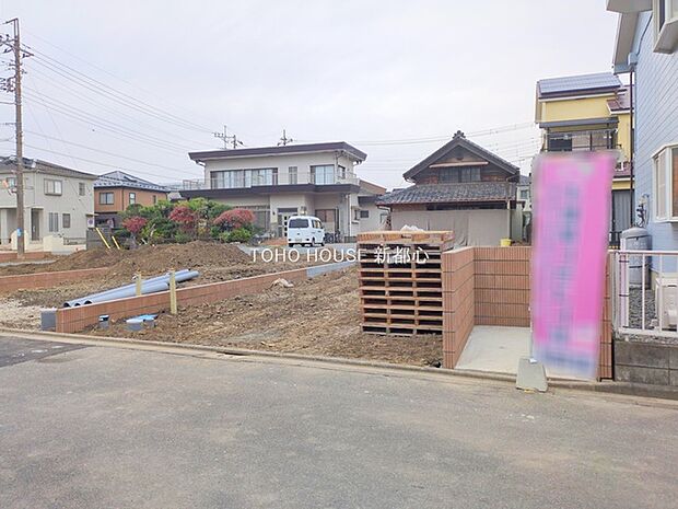 前面道路含む現地