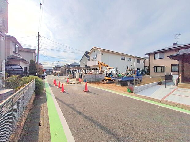 前面道路含む現地