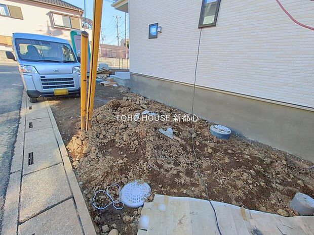 前面道路含む現地