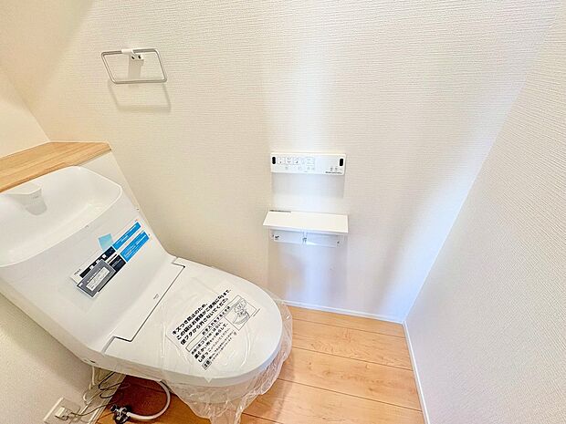 水周りはシンプルにホワイトで統一いたしました。