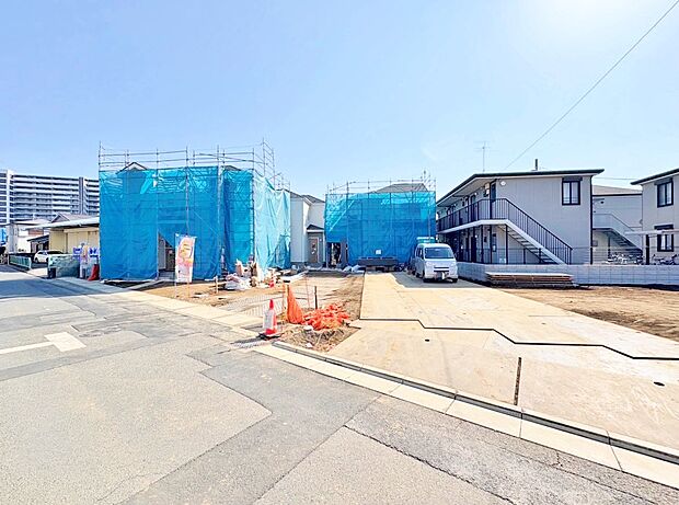 駐車2台可能なカースペースを確保しました。(令和8年2月 撮影)