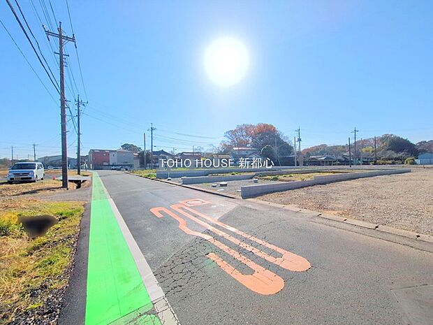 前面道路含む現地